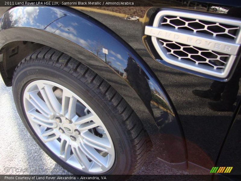 Santorini Black Metallic / Almond/Arabica 2011 Land Rover LR4 HSE LUX