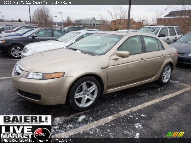 Desert Mist Metallic / Camel 2006 Acura TL 3.2