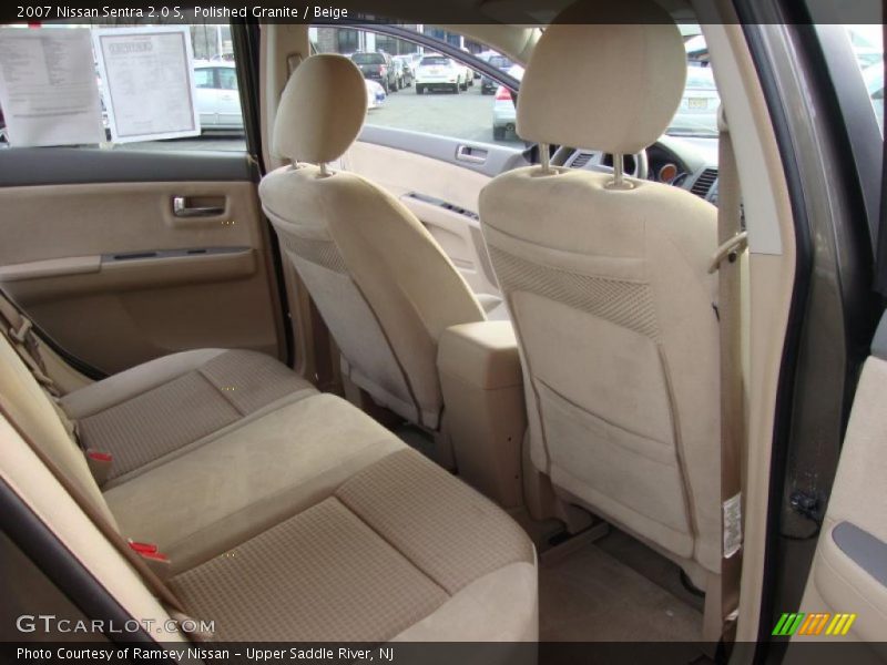 Polished Granite / Beige 2007 Nissan Sentra 2.0 S