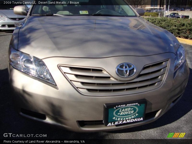 Desert Sand Metallic / Bisque 2009 Toyota Camry LE