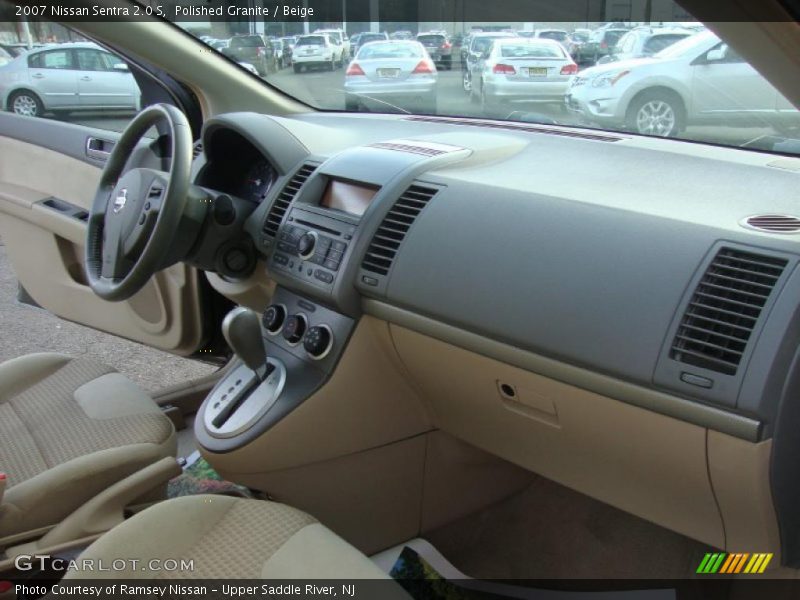 Polished Granite / Beige 2007 Nissan Sentra 2.0 S