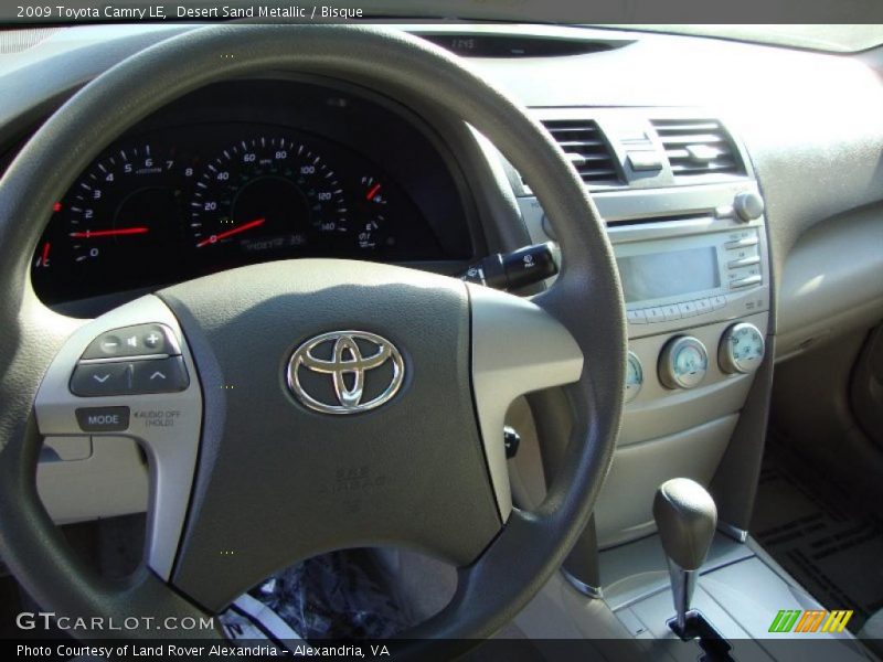 Desert Sand Metallic / Bisque 2009 Toyota Camry LE