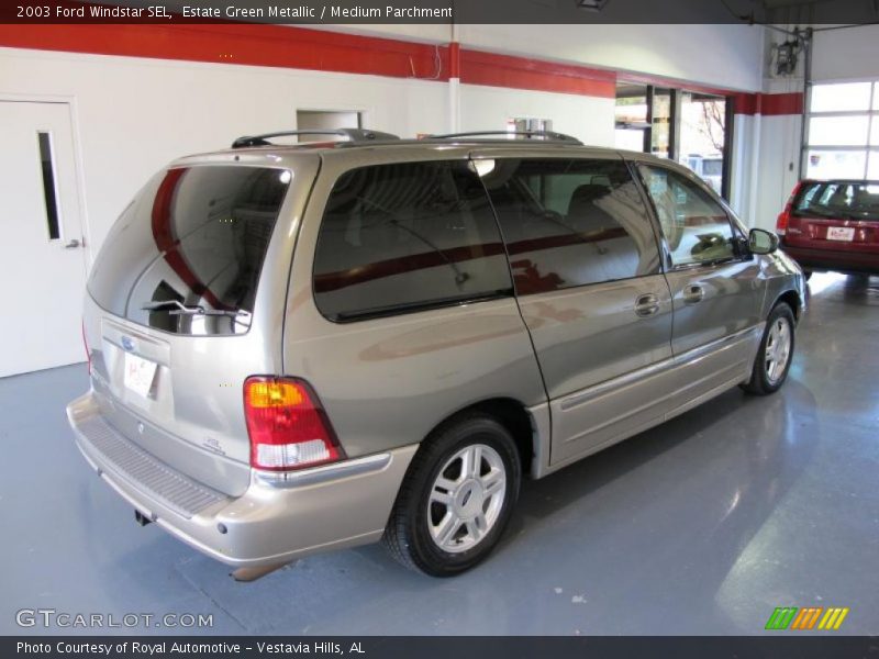 Estate Green Metallic / Medium Parchment 2003 Ford Windstar SEL