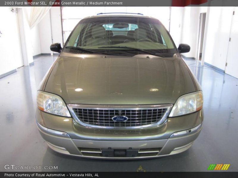 Estate Green Metallic / Medium Parchment 2003 Ford Windstar SEL