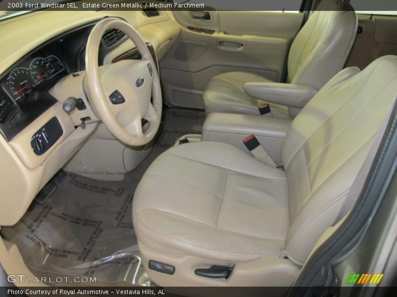 Estate Green Metallic / Medium Parchment 2003 Ford Windstar SEL