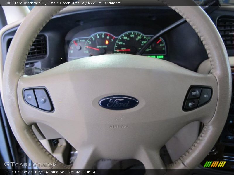 Estate Green Metallic / Medium Parchment 2003 Ford Windstar SEL