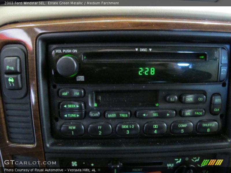 Estate Green Metallic / Medium Parchment 2003 Ford Windstar SEL