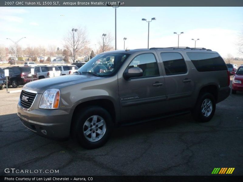 Antique Bronze Metallic / Light Tan 2007 GMC Yukon XL 1500 SLT