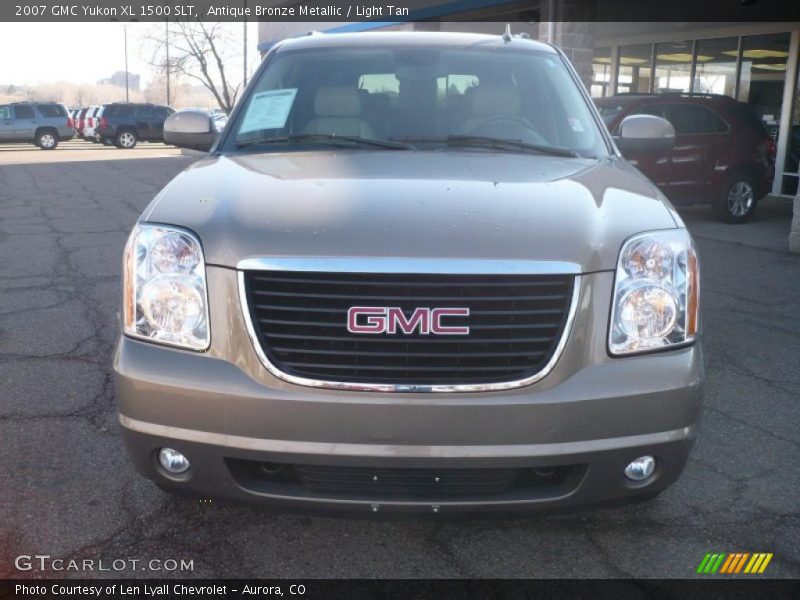 Antique Bronze Metallic / Light Tan 2007 GMC Yukon XL 1500 SLT