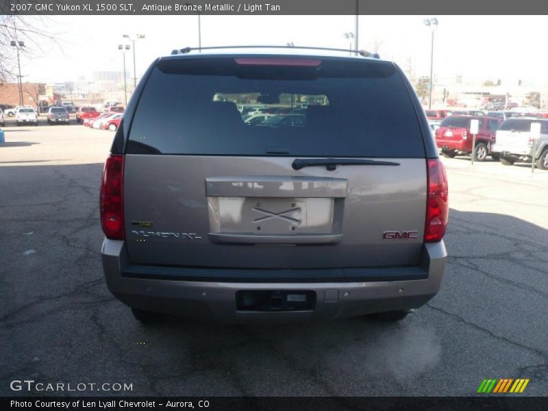 Antique Bronze Metallic / Light Tan 2007 GMC Yukon XL 1500 SLT