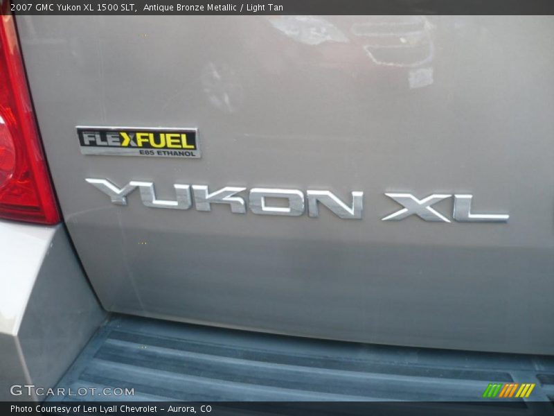 Antique Bronze Metallic / Light Tan 2007 GMC Yukon XL 1500 SLT
