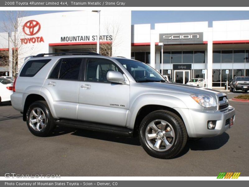 Titanium Metallic / Stone Gray 2008 Toyota 4Runner Limited 4x4