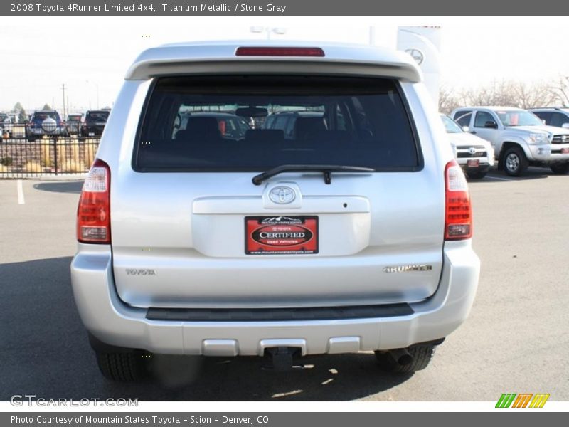Titanium Metallic / Stone Gray 2008 Toyota 4Runner Limited 4x4