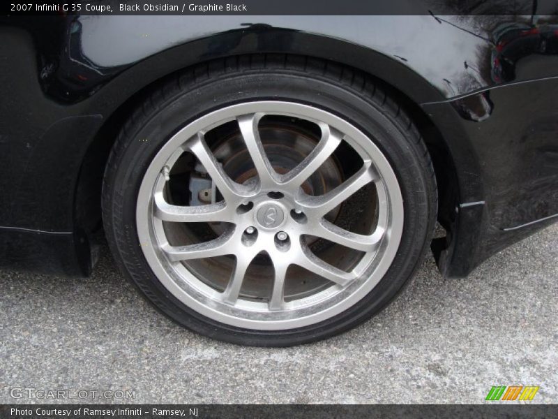 Black Obsidian / Graphite Black 2007 Infiniti G 35 Coupe