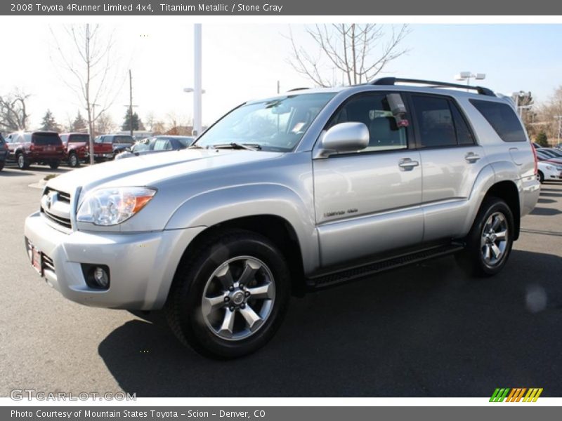 Titanium Metallic / Stone Gray 2008 Toyota 4Runner Limited 4x4