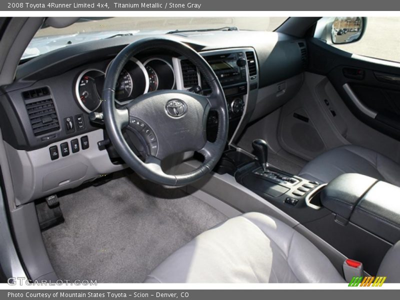 Titanium Metallic / Stone Gray 2008 Toyota 4Runner Limited 4x4