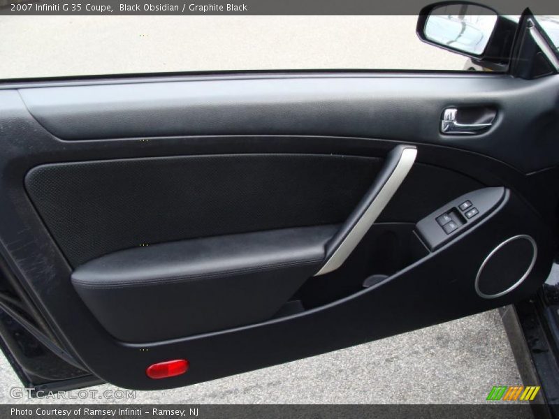 Black Obsidian / Graphite Black 2007 Infiniti G 35 Coupe