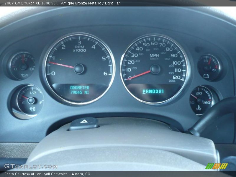 Antique Bronze Metallic / Light Tan 2007 GMC Yukon XL 1500 SLT