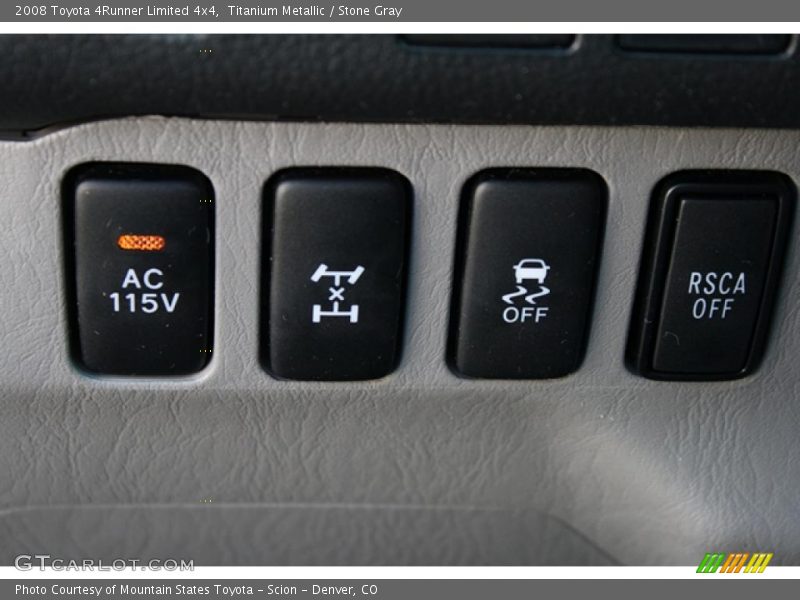 Titanium Metallic / Stone Gray 2008 Toyota 4Runner Limited 4x4