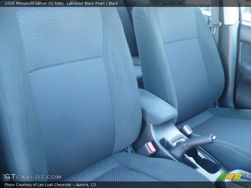  2006 Lancer OZ Rally Black Interior