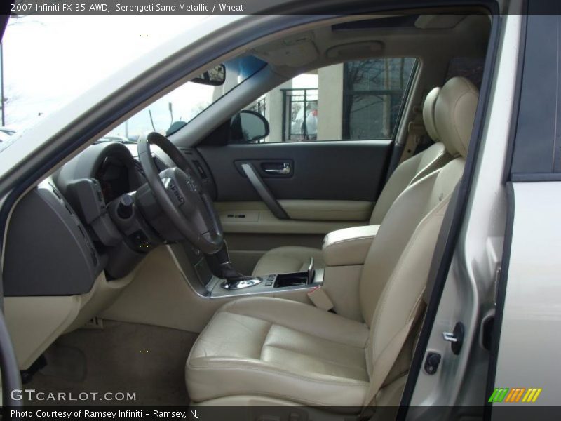 Serengeti Sand Metallic / Wheat 2007 Infiniti FX 35 AWD