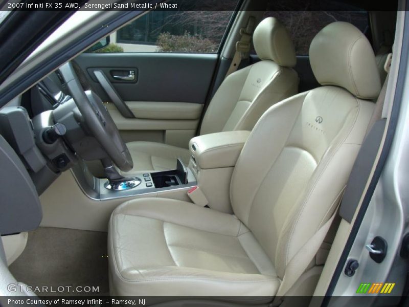 Serengeti Sand Metallic / Wheat 2007 Infiniti FX 35 AWD