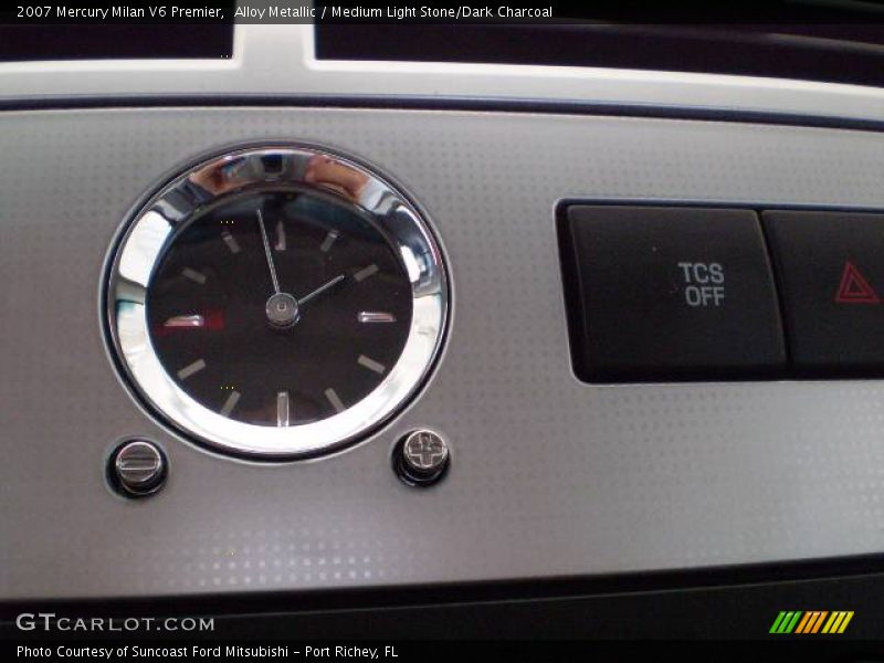 Alloy Metallic / Medium Light Stone/Dark Charcoal 2007 Mercury Milan V6 Premier