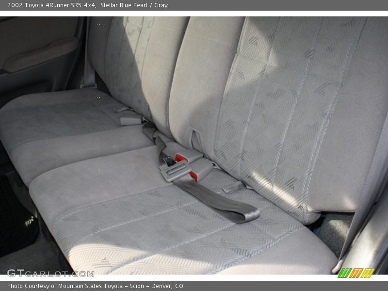 Stellar Blue Pearl / Gray 2002 Toyota 4Runner SR5 4x4