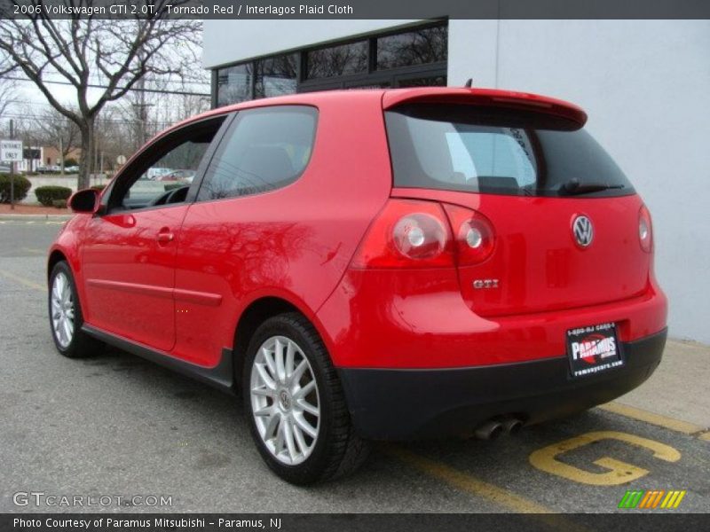 Tornado Red / Interlagos Plaid Cloth 2006 Volkswagen GTI 2.0T