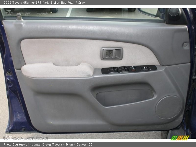 Stellar Blue Pearl / Gray 2002 Toyota 4Runner SR5 4x4