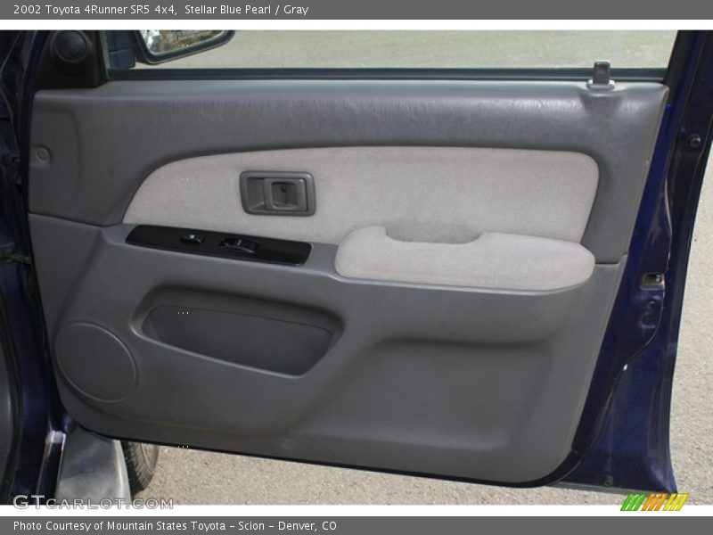 Stellar Blue Pearl / Gray 2002 Toyota 4Runner SR5 4x4
