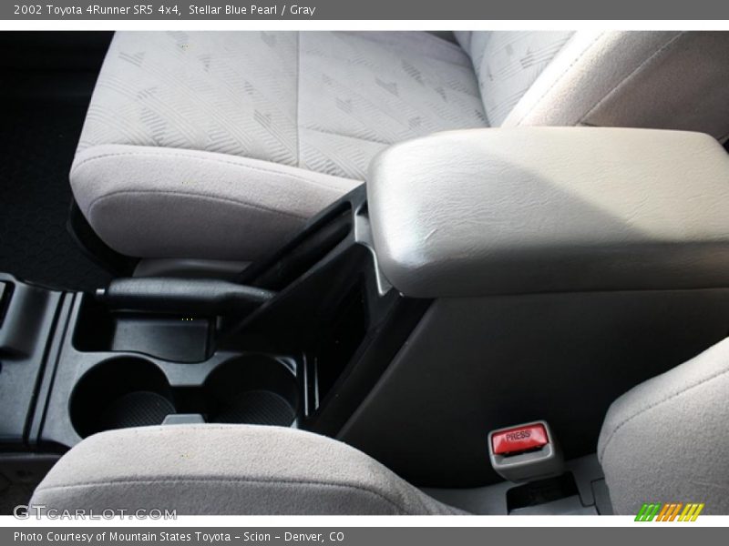 Stellar Blue Pearl / Gray 2002 Toyota 4Runner SR5 4x4