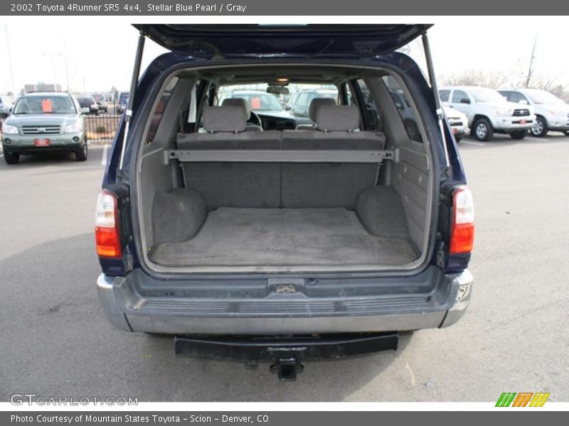 Stellar Blue Pearl / Gray 2002 Toyota 4Runner SR5 4x4