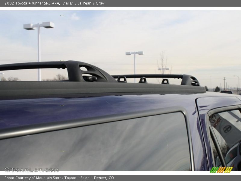 Stellar Blue Pearl / Gray 2002 Toyota 4Runner SR5 4x4