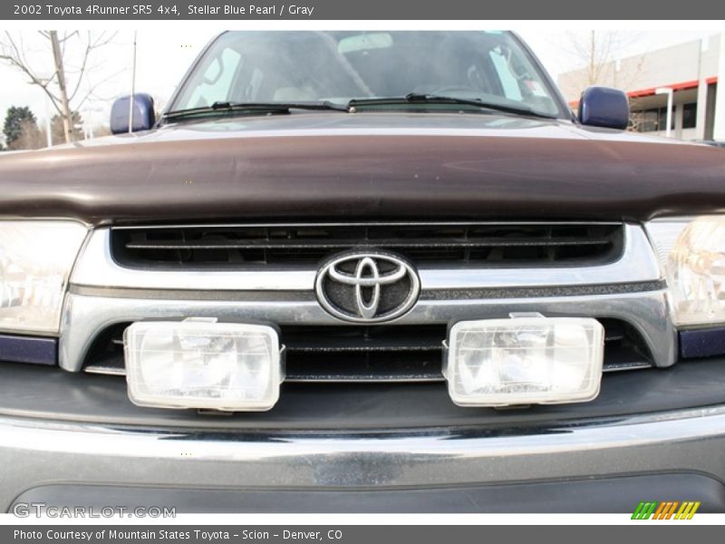 Stellar Blue Pearl / Gray 2002 Toyota 4Runner SR5 4x4