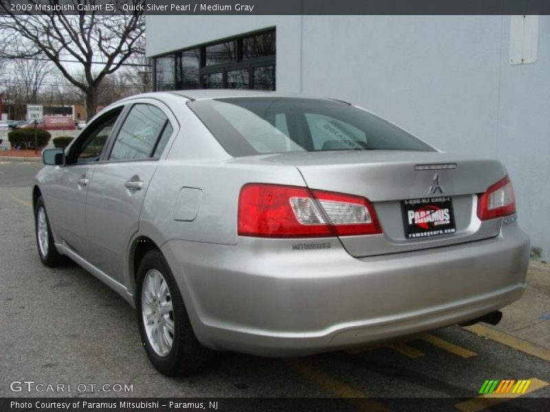 Quick Silver Pearl / Medium Gray 2009 Mitsubishi Galant ES