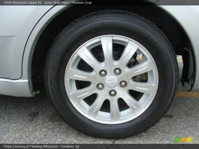 Quick Silver Pearl / Medium Gray 2009 Mitsubishi Galant ES