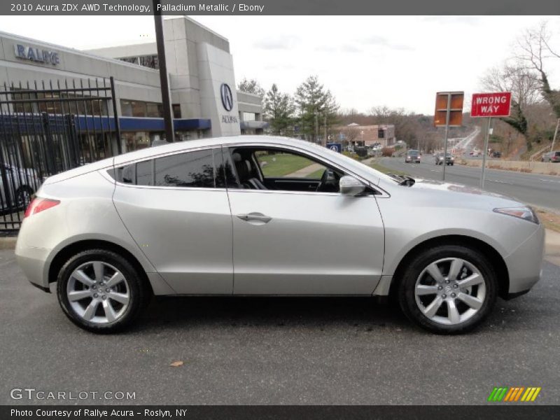Palladium Metallic / Ebony 2010 Acura ZDX AWD Technology