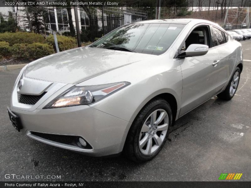 Palladium Metallic / Ebony 2010 Acura ZDX AWD Technology