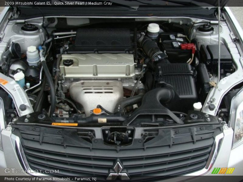 Quick Silver Pearl / Medium Gray 2009 Mitsubishi Galant ES