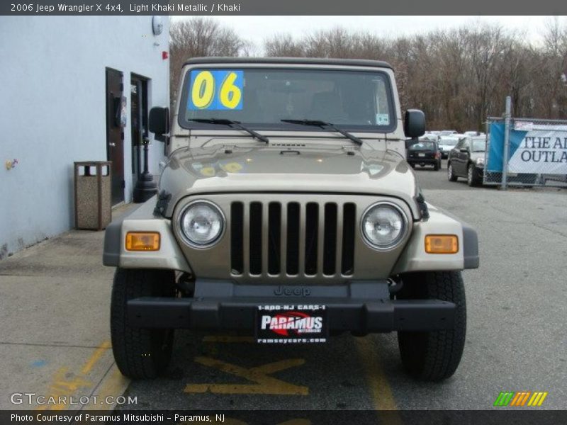 Light Khaki Metallic / Khaki 2006 Jeep Wrangler X 4x4