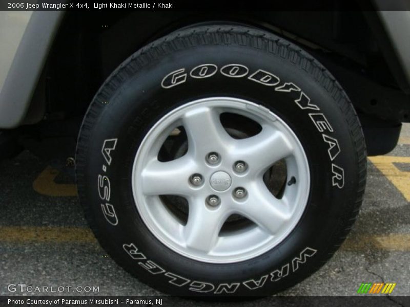 Light Khaki Metallic / Khaki 2006 Jeep Wrangler X 4x4