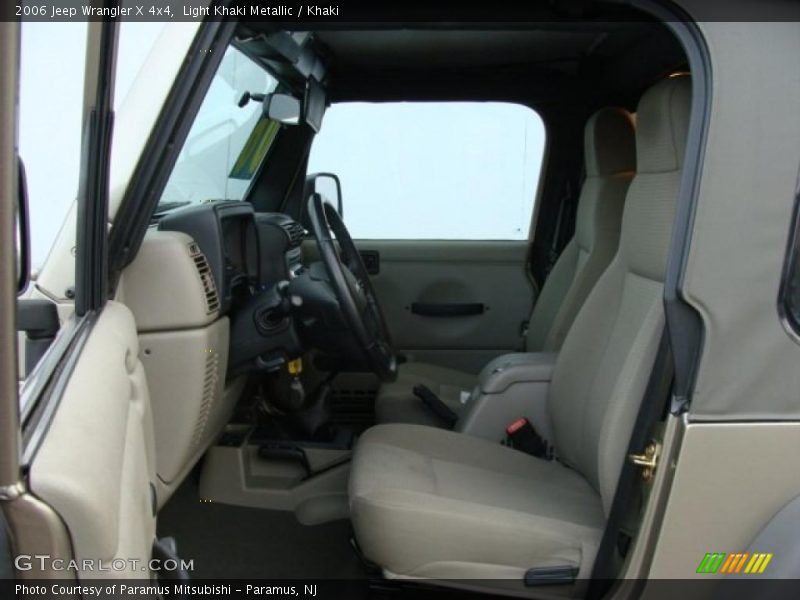 Light Khaki Metallic / Khaki 2006 Jeep Wrangler X 4x4