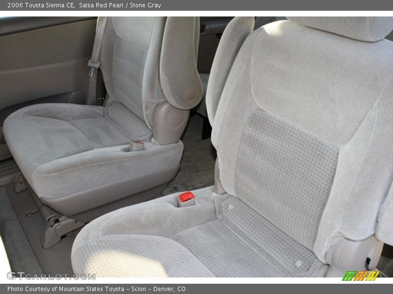 Salsa Red Pearl / Stone Gray 2006 Toyota Sienna CE