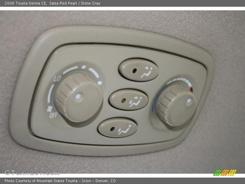 Salsa Red Pearl / Stone Gray 2006 Toyota Sienna CE