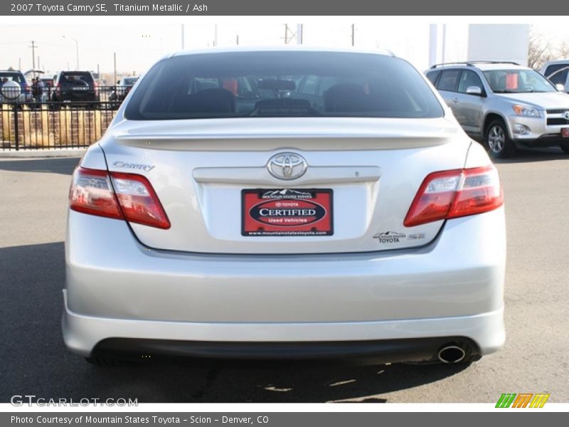 Titanium Metallic / Ash 2007 Toyota Camry SE