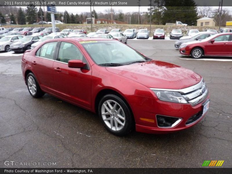 Front 3/4 View of 2011 Fusion SEL V6 AWD