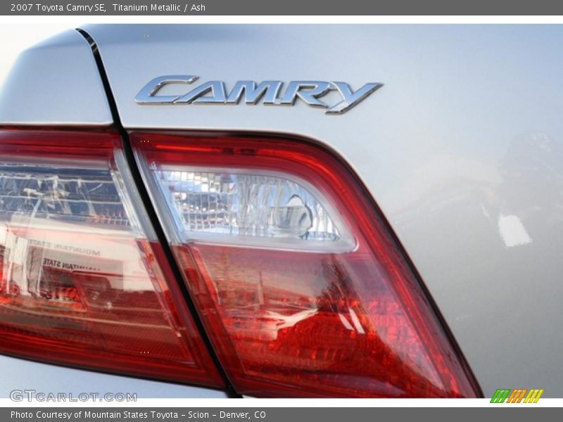 Titanium Metallic / Ash 2007 Toyota Camry SE