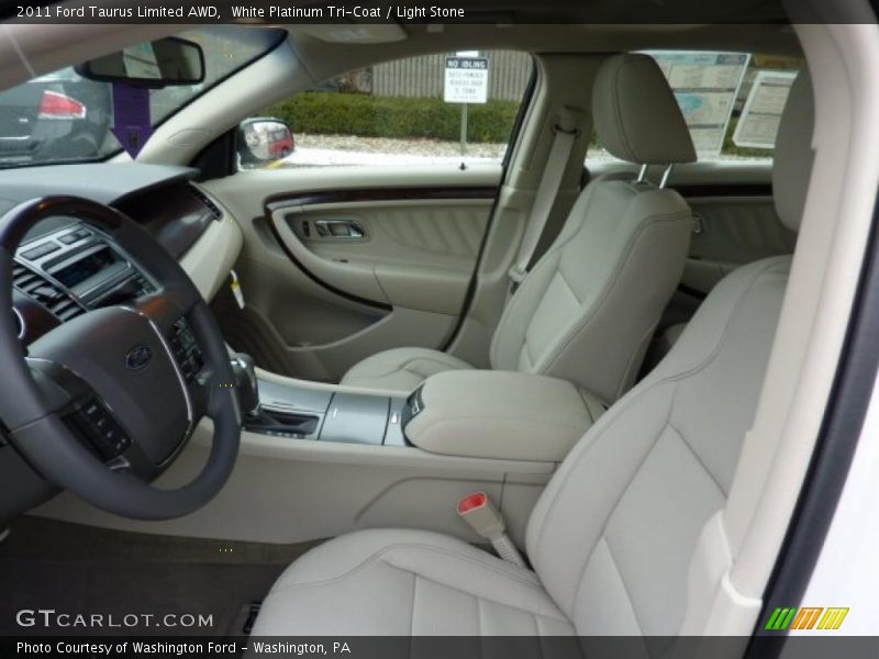  2011 Taurus Limited AWD Light Stone Interior