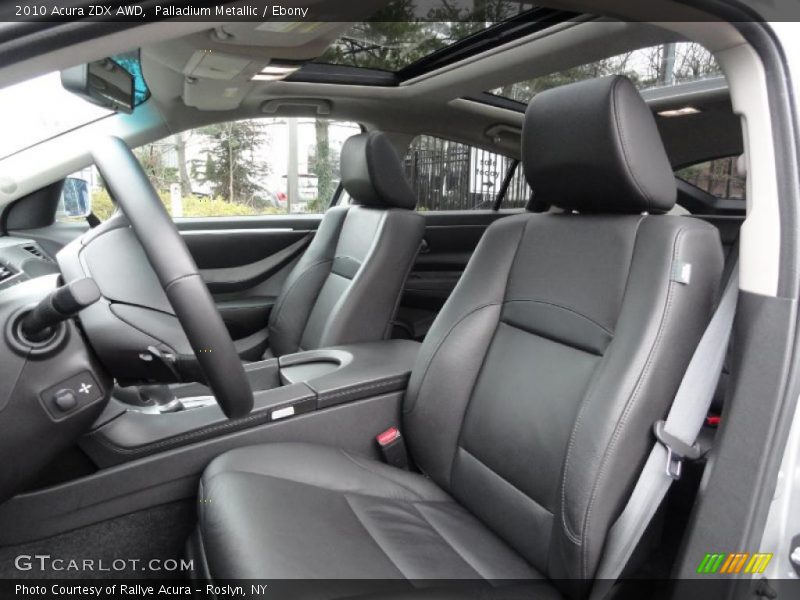  2010 ZDX AWD Ebony Interior